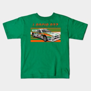 Lancia 037 Group B Totip Kids T-Shirt